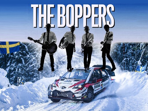 The Boppers spelar på Rally VM i Umeå