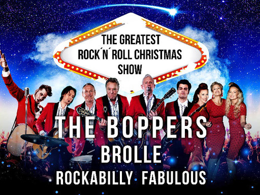 Årets svängigaste julshow med The Boppers och Brolle